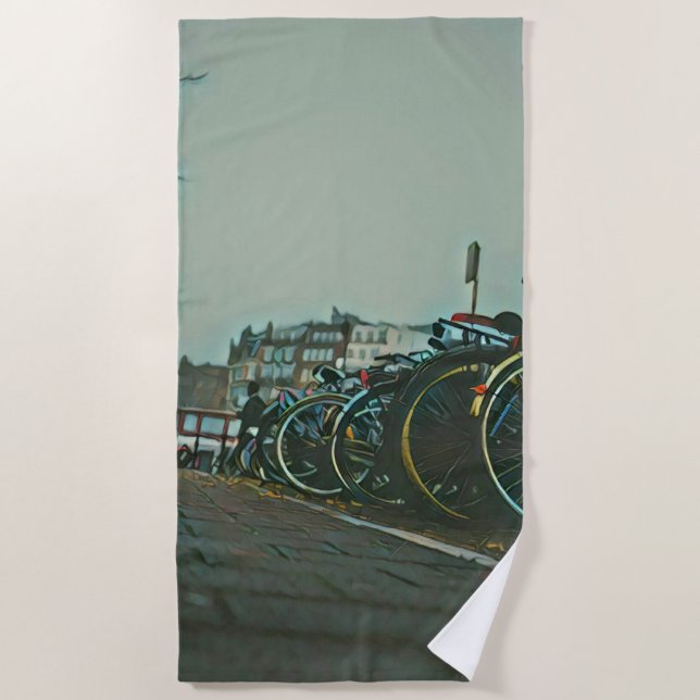 Beste Geschenke für Radfahrer 2022 Strandtuch (Vorderseite)