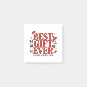 Beste Geschenke kommen im Januar 2026 Weihnachts-P Post-it Klebezettel