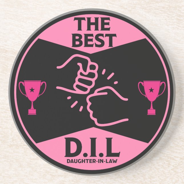 Beste Geschenke von "Daughter-in+law" Getränkeuntersetzer (Vorne)