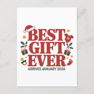 Beste Geschenkgutscheine im Januar 2026 Weihnachts Feiertagspostkarte