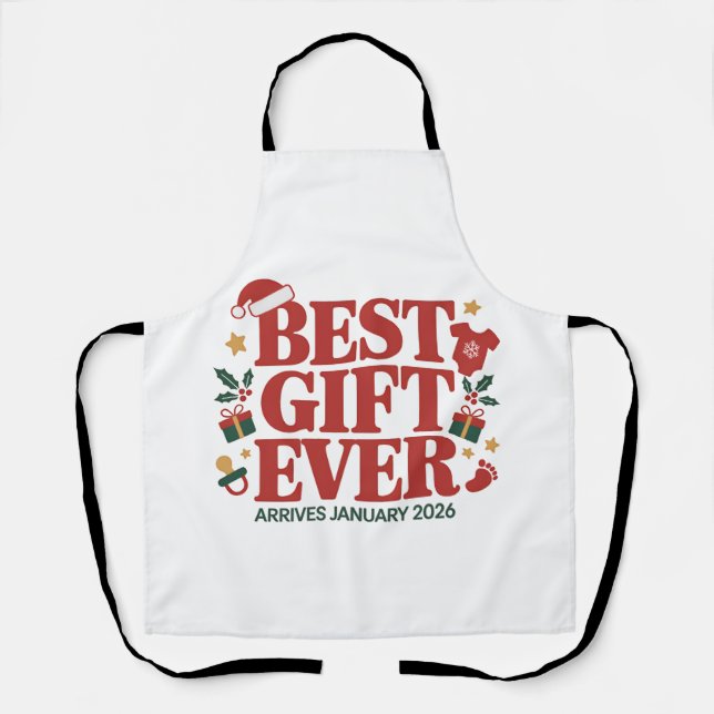 Beste Geschenkgutscheine im Januar 2026 Weihnachts Schürze (Vorderseite)