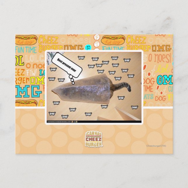 Beste Geschenkveranstaltung Postkarte (Vorderseite)