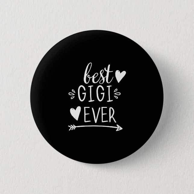 Beste Gigi je Großmutter Geschenke Grandma Gigi Lo Button (Vorderseite)