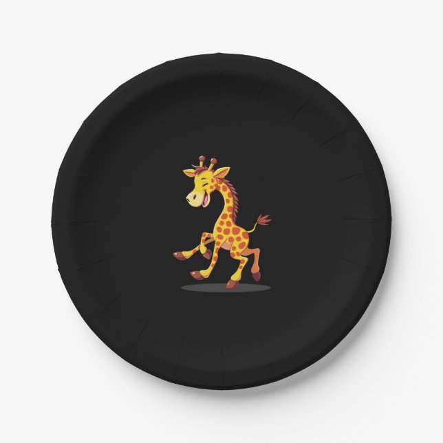 Beste Giraffe Kunst für Männer Frauen Erwachsene G Pappteller (Vorderseite)