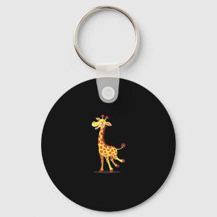 Beste Giraffe Kunst für Männer Frauen Erwachsene G Schlüsselanhänger