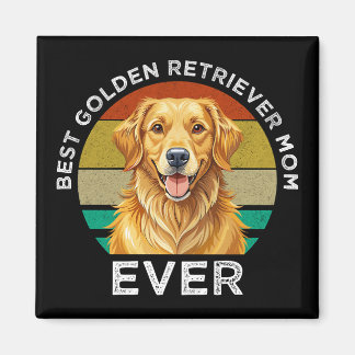 Beste Golden Retriever-Mutter überhaupt Magnet