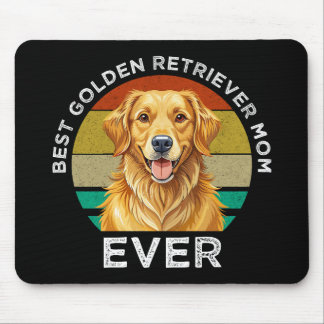 Beste Golden Retriever-Mutter überhaupt Mousepad