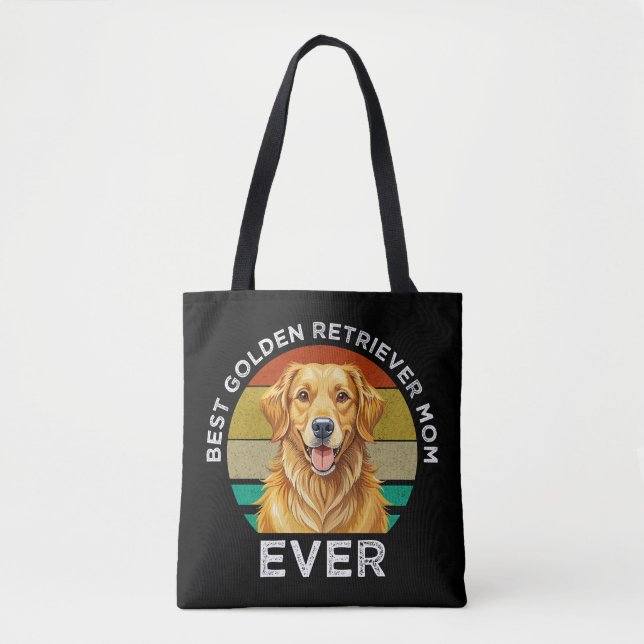 Beste Golden Retriever-Mutter überhaupt Tasche (Vorderseite)