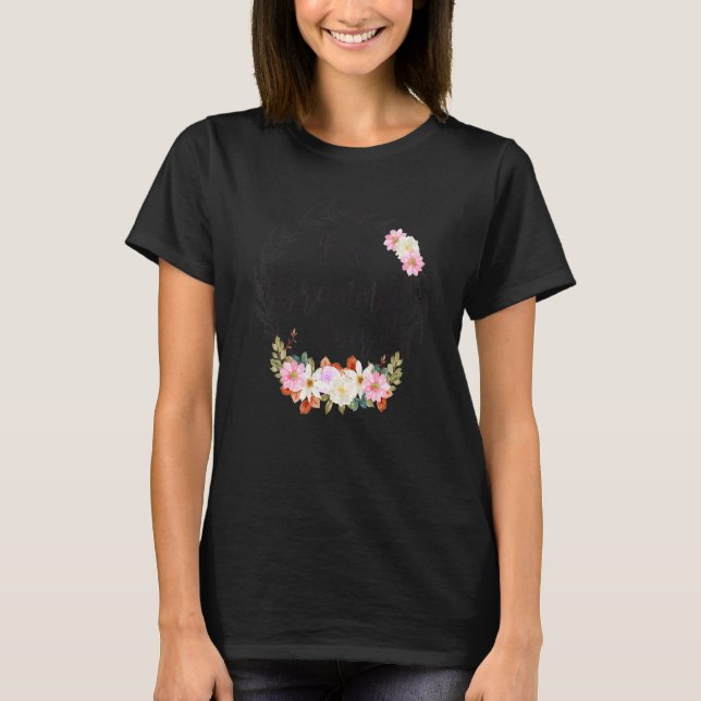 Beste Grammie je Frauen Blumendekoration Oma 2 T-Shirt (Vorderseite)