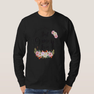 Beste Grammie je Frauen Blumendekoration Oma 2 T-Shirt
