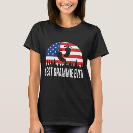 Beste Grammie je US-Flagge T-Shirt