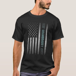 Beste GRANDDADDY je mit amerikanischem Flaggenvate T-Shirt