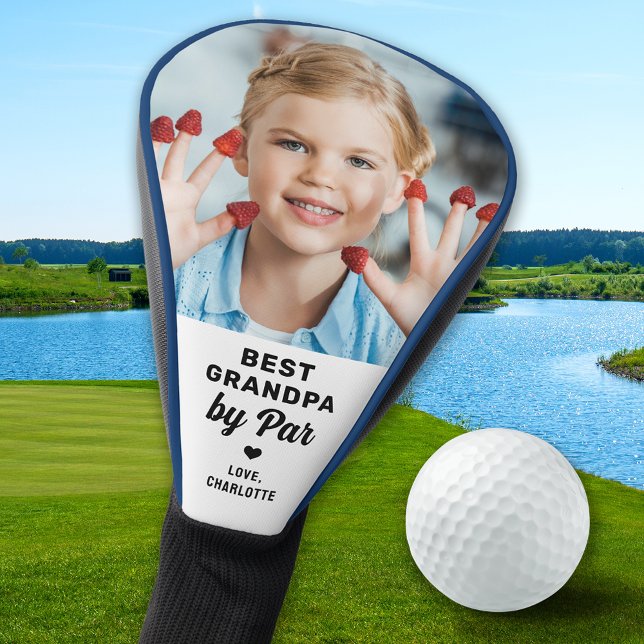 Beste GRANDPA Par - Custom Foto - Vatertag Golf Headcover (Von Creator hochgeladen)