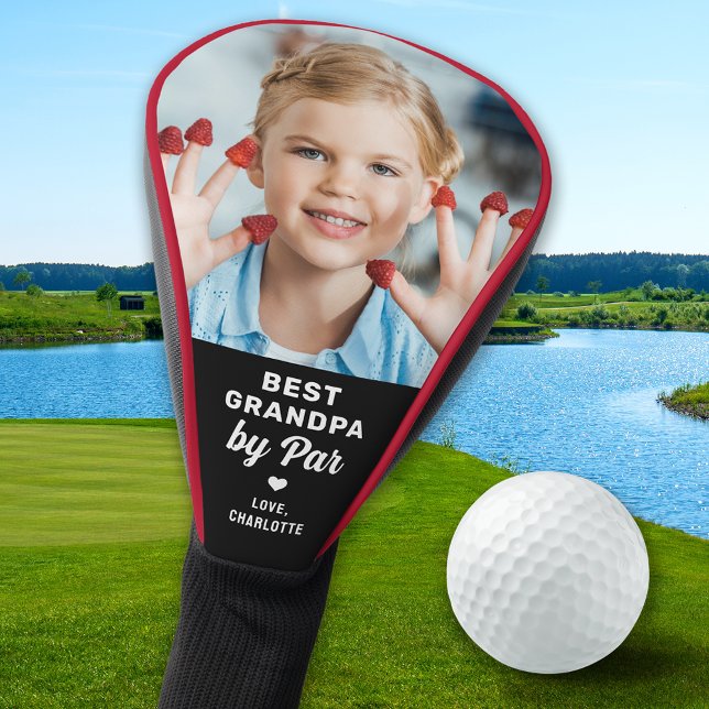 Beste GRANDPA Par - Modernes Foto - Vatertag Golf Headcover (Von Creator hochgeladen)