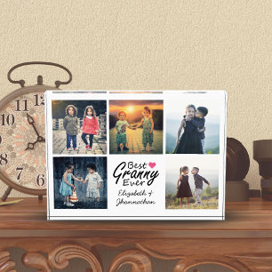 Beste Granny je Großkinder Foto Collage Geschenk