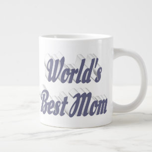 Beste graue Mama Jumbo-Tasse