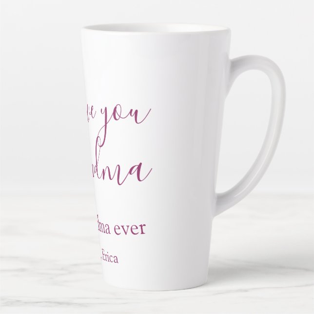 Beste Großeltern Foto-Geschenke Klassiker Milchtasse (Rechts)