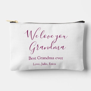 Beste Großeltern Foto-Geschenke Klassiker Zubehörtasche