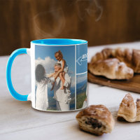 Beste Großeltern je Foto Collage Tasse