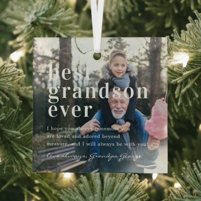 Beste Großmutter je | Angebot und Foto Ornament Aus Glas (Insitu)