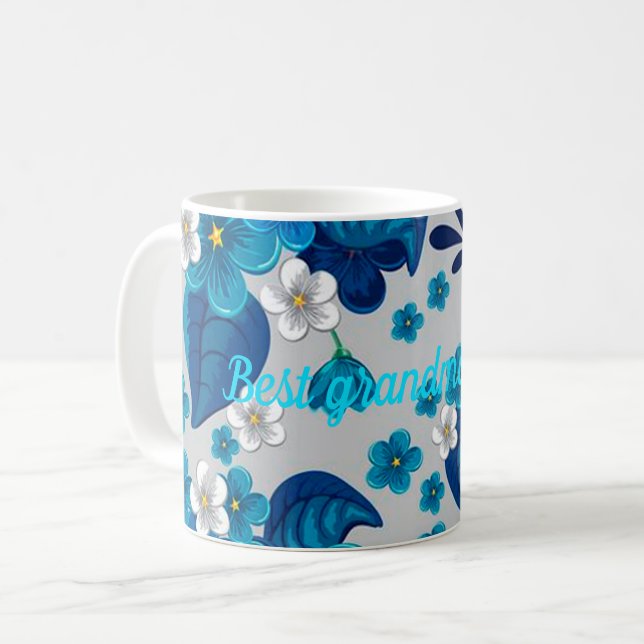 Beste Großmutter je Kaffeetasse (Vorderseite Links)