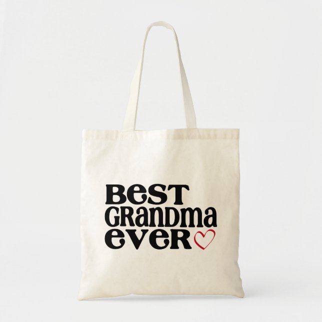Beste Großmutter-Tasche Tragetasche (Vorne)