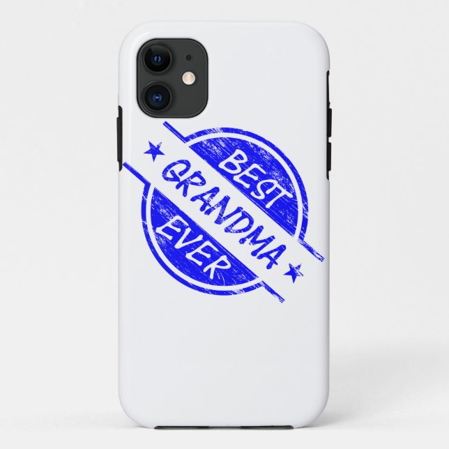 Beste Großmutter überhaupt blau Case-Mate iPhone Hülle (Rückseite)