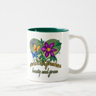 Beste Großmutter überhaupt Zweifarbige Tasse