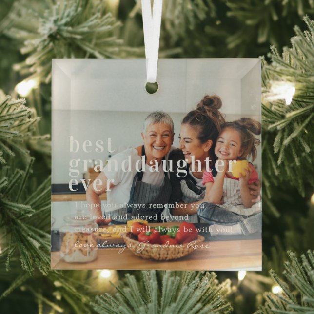Beste Großtochter je | Angebot und Foto Ornament Aus Glas (Insitu)