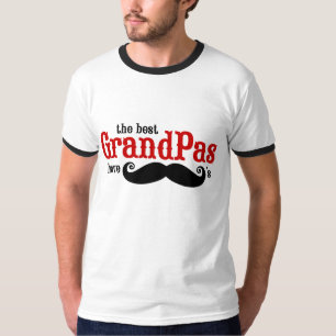 Beste Großväter haben Schnurrbart-T - Shirt