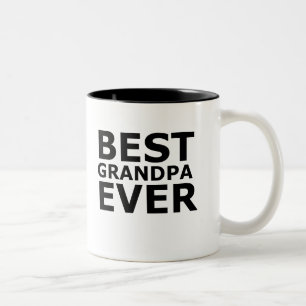 Beste Großvater-überhaupt Kaffee-Tasse Zweifarbige Tasse