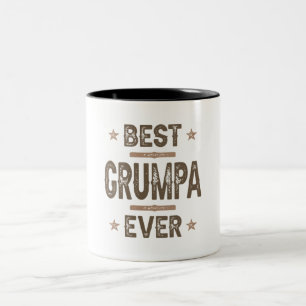 Beste Grumpa je Zweifarbige Tasse