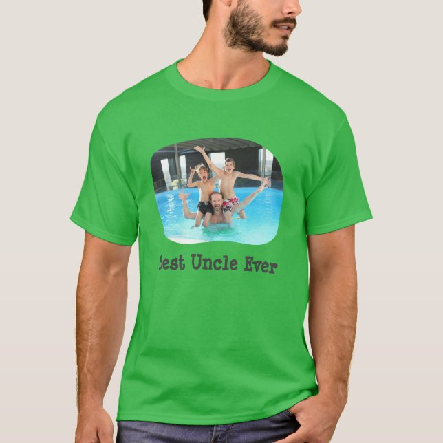 Beste Gruppe Hochladen Ihres horizontalen Fotos T-Shirt (Vorderseite)