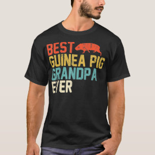 Beste GUINEA PIG Grandpa je Retro Opa Geschenke T-Shirt