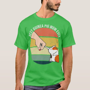 Beste Guinea Schweinefleisch-Mama je Furry Potato T-Shirt