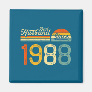 Beste Hemd 38. Hochzeitstag Ehemann Seit Magnet