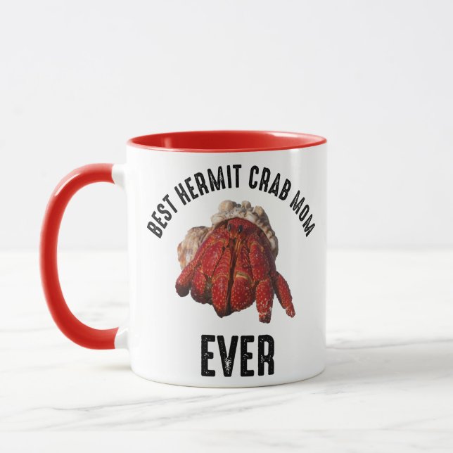 Beste Hermit Crab Mama je Tasse (Links)