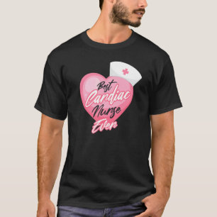 Beste Herzkrankenschwester Cathlab-Krankenschwest T-Shirt