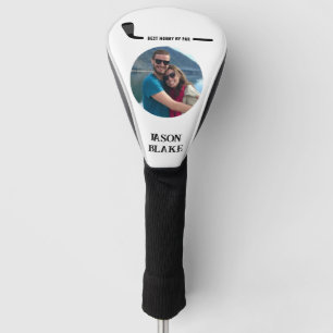 Beste Hubby nach Par Personalisierter Name und Fot Golf Headcover