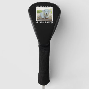 Beste Hund Papa der Welt Pfotenabdrücke Haustier F Golf Headcover