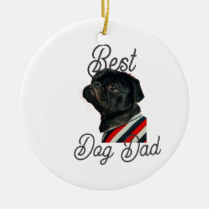 Beste Hund Papa Eltern Großeltern Foto Haustier gr Keramik Ornament