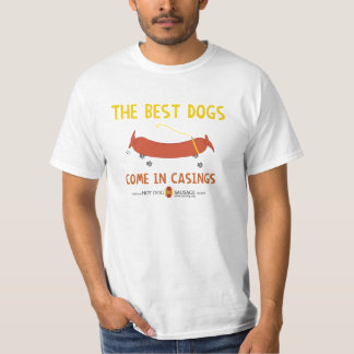 Beste Hunde kommen in Gehäuse-T - Shirt