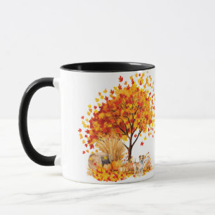 Beste Hunde-Mama Aller Zeiten Autumn, Akita Tasse