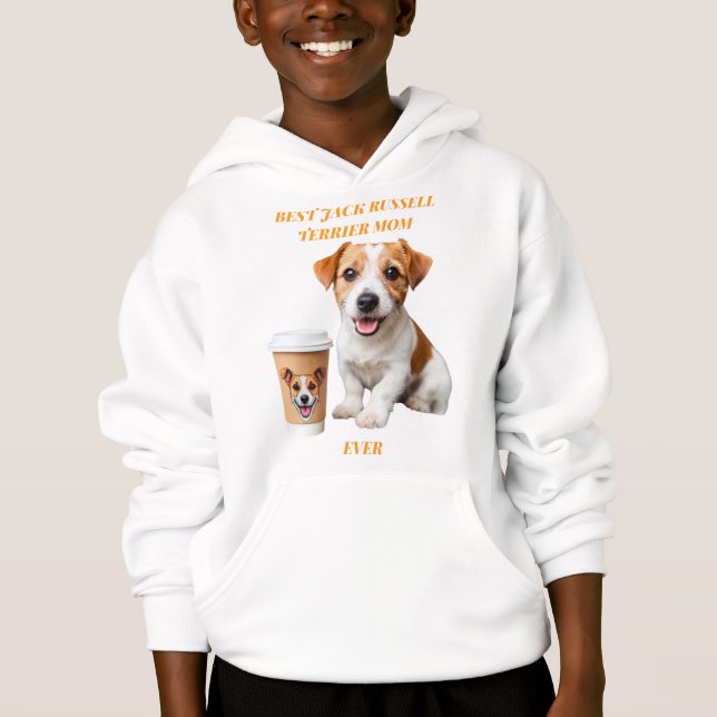 Beste Hunde-Mama Hoodie (Vorderseite)