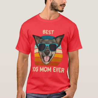 Beste Hunde-Mama je Australisches Rind-Dog-Girl T-Shirt
