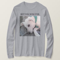 Beste Hunde-Mama je Niedlicher weißer Hund mit Ska
