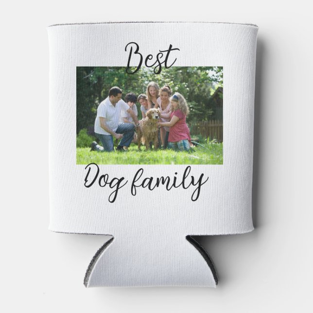 Beste Hundefamilie Mutter Papa Tierfreund Urlaub Dosenkühler (Vorderseite)