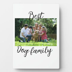 Beste Hundefamilie Mutter Papa Tierfreund Urlaub Fotoplatte
