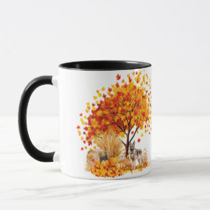 Beste Hundefrau Aller Zeiten Autumn, Deutscher Sch Tasse