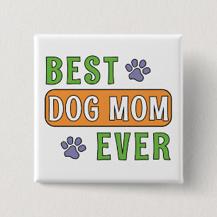 Beste Hundefrau überhaupt Button